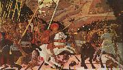 Paolo Ucello Niccolo Mauruzi da Tolentino at The Battle of San Romano Sweden oil painting reproduction